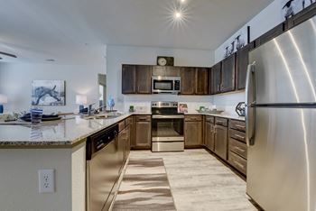 Spacious kitchen